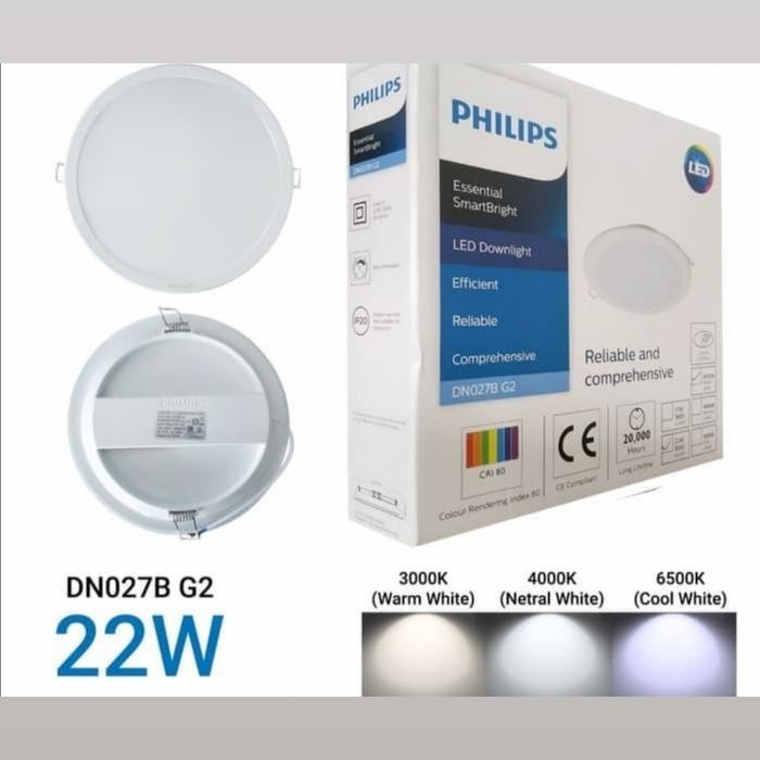 PHILIPS DN027B G2 LED20 CW/WW : 22W 220-240V D200 ID
