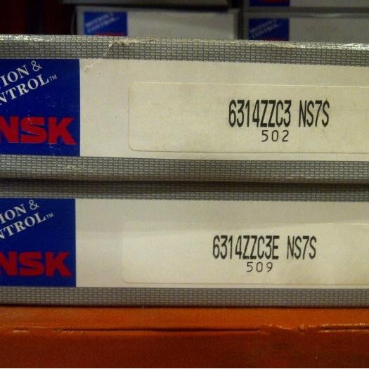 Deep groove ball bearing 6314-2Z-C3 NSK ORIGINAL 6314ZZ 6314 ZZ C3
