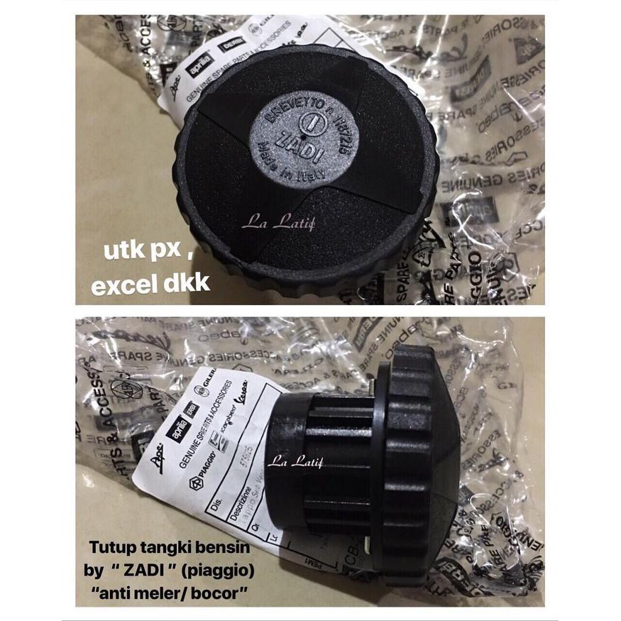 Tutup tangki bensin Zadi utk PX, Exclusive dkk
