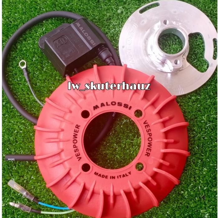 Pengapian set MALOSSI Vespower Untuk Largeframe Vespa PX Excel Sprint