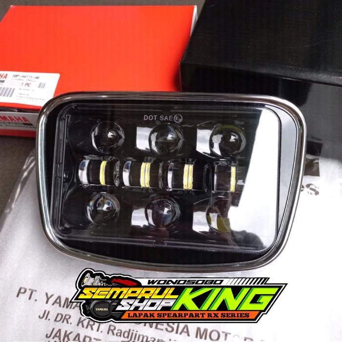 Lampu Demeker Rx king Scorpio Motorcycle Oval