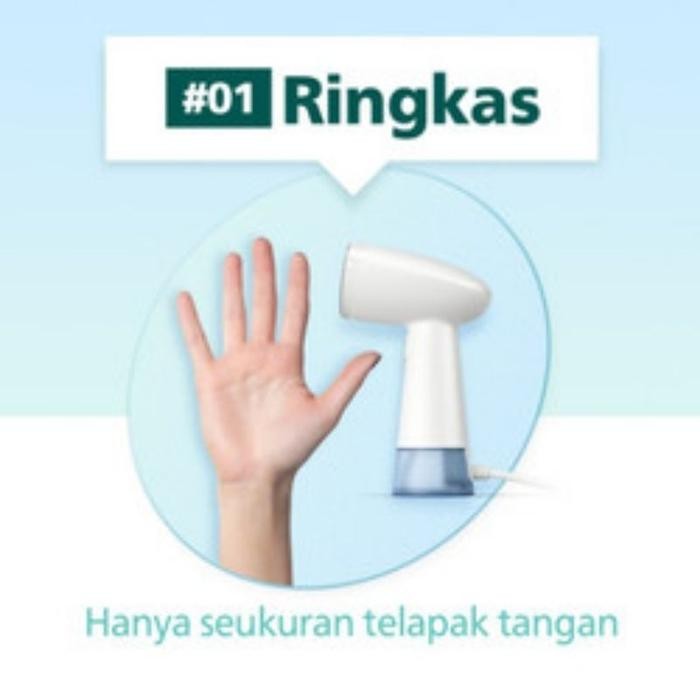 (Allthebest) SETRIKA UAP PHILIPS STH1000 / STH1010 HANDHELD STEAMER STH 1000 / STH 1010 GARANSI