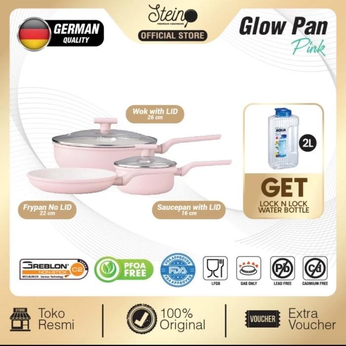 Stein Cookware Glow Pan / Paket Glowpan Stein Cookware