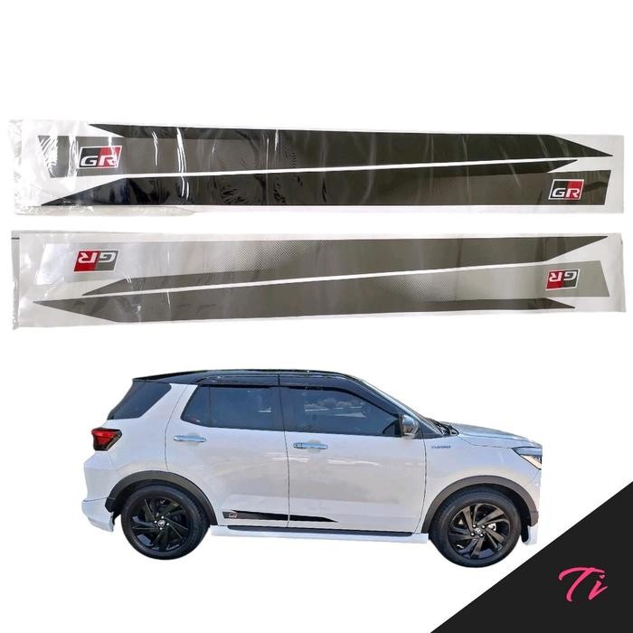 Stiker Mobil Toyota Raize Gr Sport / Stiker Mobil Rocky / Stiker Gr Sport Raize