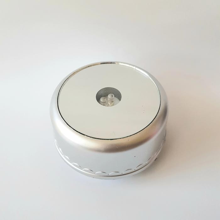 Tersedia Pajangan Meja Putar LED Musik Display Stand Rotary Dekorasi Estetik