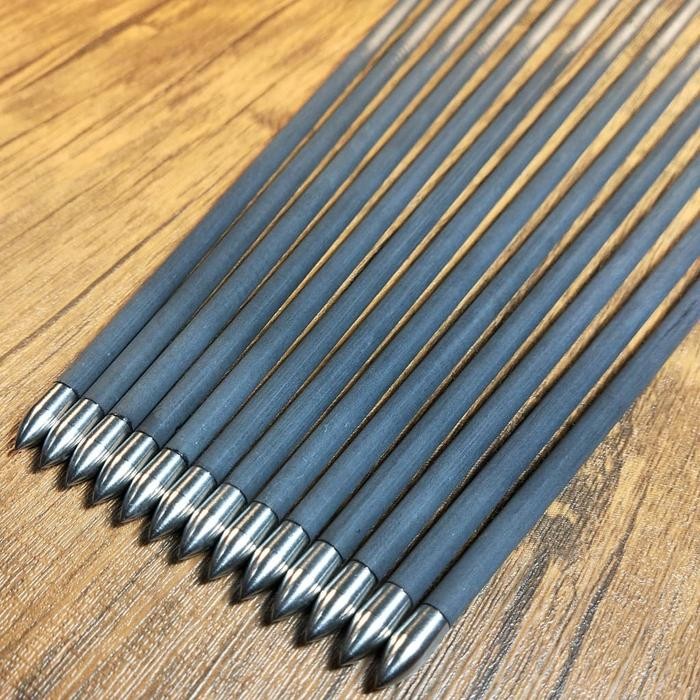 xxx-pro pure carbon 900 - pure carbon arrow spine 900 stainless tip kode 25