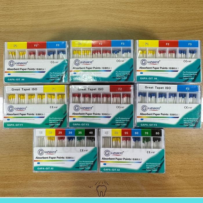 

Paper Point Absorbent Paper Points 45-80 Kode 230