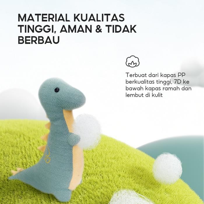 

Oh!Some Aihao station dinosaur 50cm green/58cm green/38cm pink/plush toy/stuffed/mainan mewah Anak