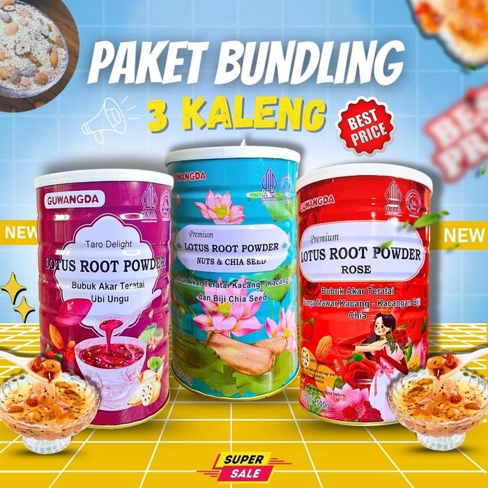 

Diskon! Promo Bundling Beli 2 Gratis 1 Oufen Lotus Root Powder Halal