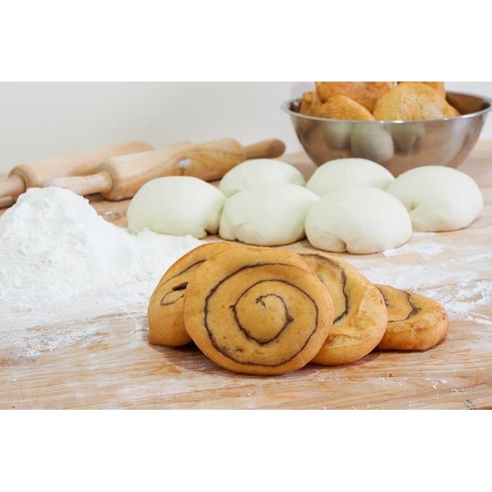 

Diskon! Promo Hum Chin Pang Isi 10 Setengah Matang Roti Goreng Manis