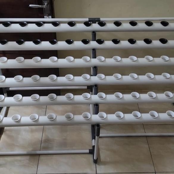 HIDROPONIK KIT NFT SYSTEM 108 LUBANG
