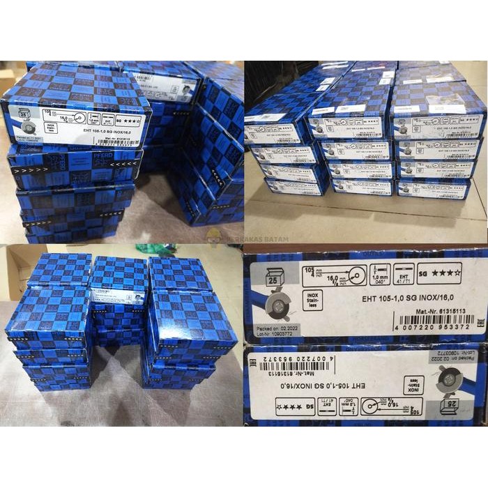 Terbaik Batu Potong Mata Gerinda 4 Inch Stainless Pferd Cutting Disc Eht Inox