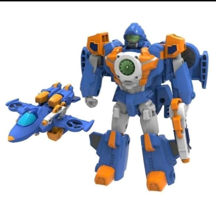 Leapfrog Mainan Tobot Helikopter Dan Tobot Pesawat / Mainan Tobot Mini W2 Dan Y2 2 In 1 Robot Mobil