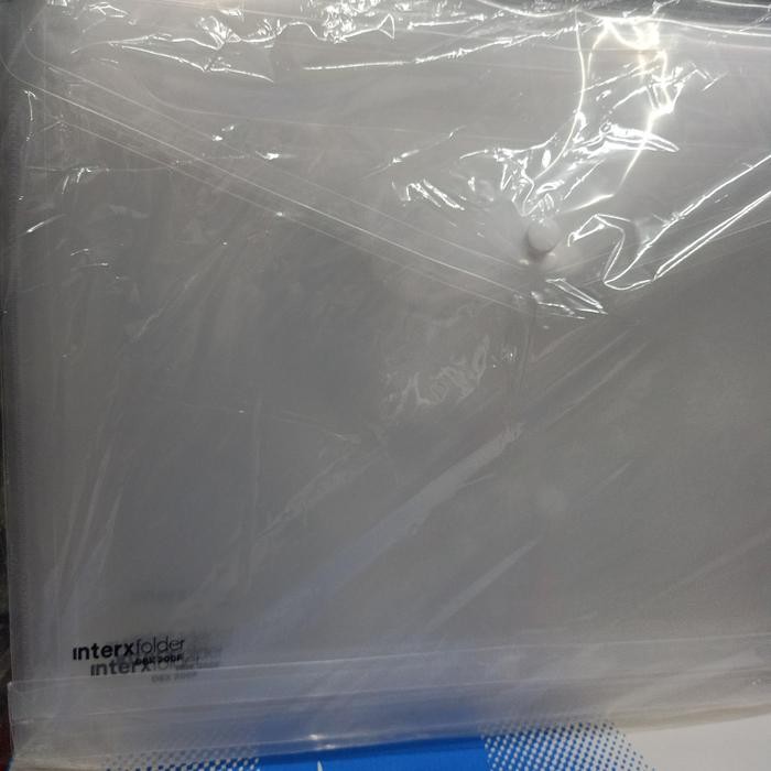 

Map Kancing InterX Folder 1 Pax - Map Bening Folio Berkualitas