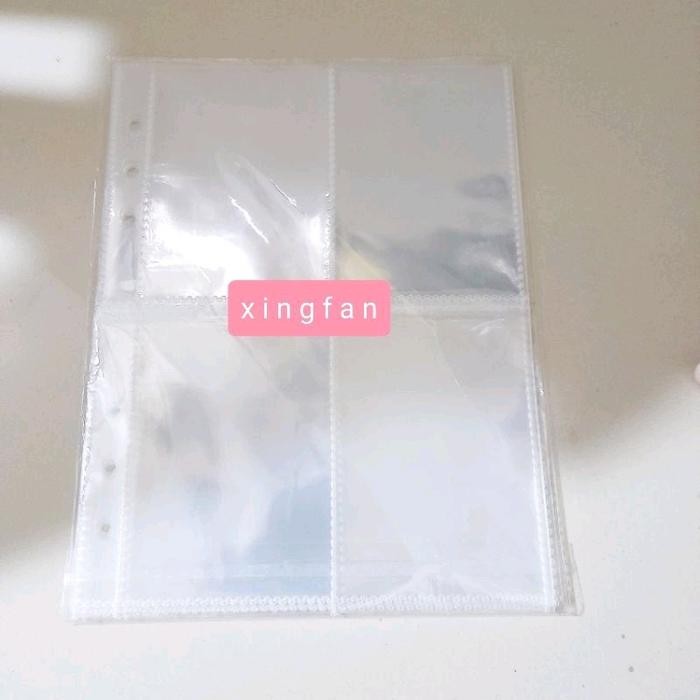S5KT 4P Sleeve Binder A5 6 Ring 4 Pocket / 4P Sleeve/ Sleeve Photocard Kpop