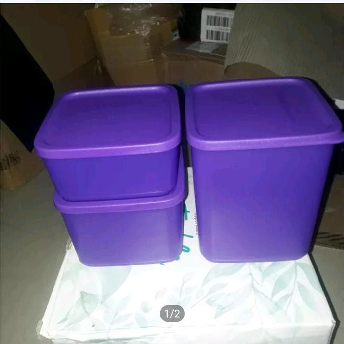 Promo Terlaris TUPPERWARE TOPLES SET ISI3 UK 560ML+1LITER+1.8LITER ORIGINAL Ready