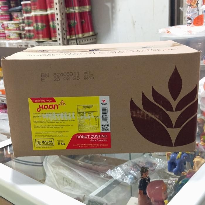 

Donat Dusting Gula Dingin 5 Kg 1 Dus Khusus Grab Dan Gojek