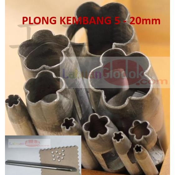 

Plong Kulit Bentuk Bunga 20Mm - Flower Shape Punch Leather(Kembang 5)