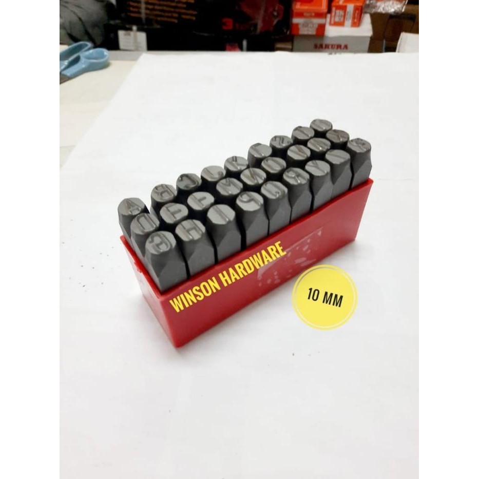 

Alat Ketok Huruf Rangka Mesin 10Mm Zeki Letter Stamp Punch 10 Mm