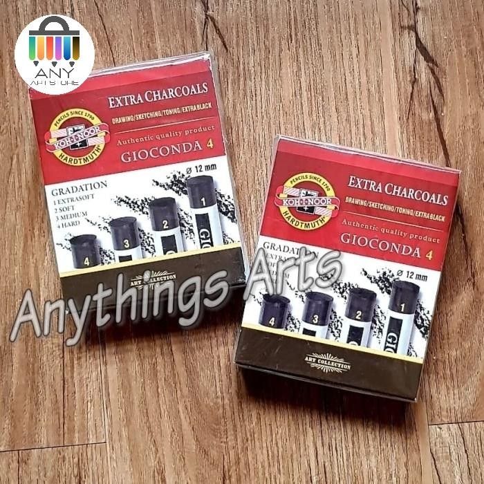 

Koh I Noor Gioconda Extra Charcoals (Isi 4)