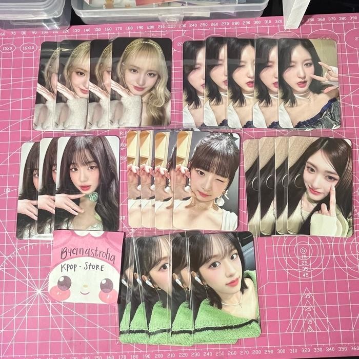 

New [READY] Ive Official Benefit Photocard Taiwan Soundwave Bene Ive Mine pob Ready