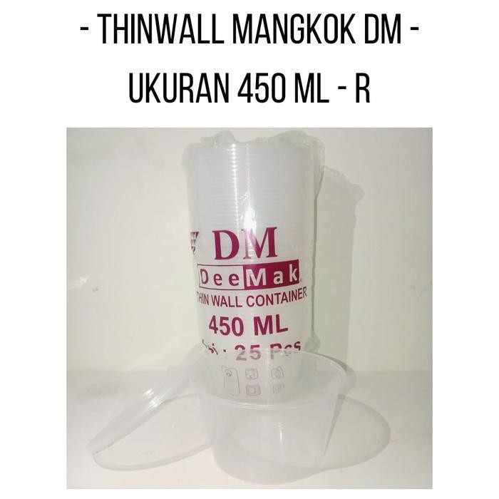 JT TERMURAH - Thinwall DM Mangkok Microwave 450ml - R