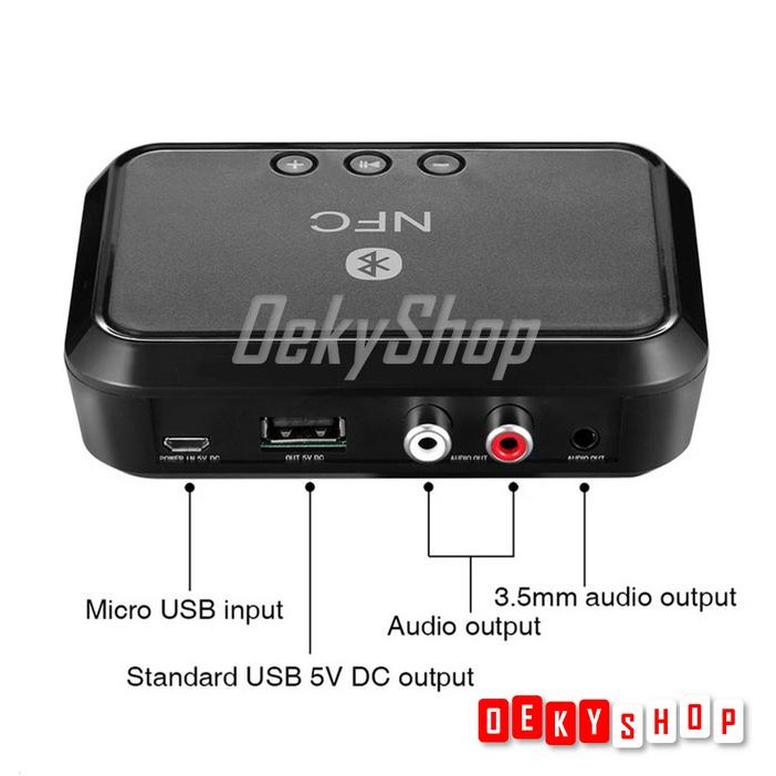 Stereo Audio Nfc Bluetooth Receiver 5.0