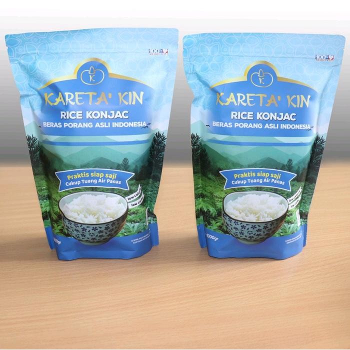

Sale terbaru Beras SHIRATAKI PORANG RICE KONJAC KARETA KIN 2X1 Kg Rendah gula Ready