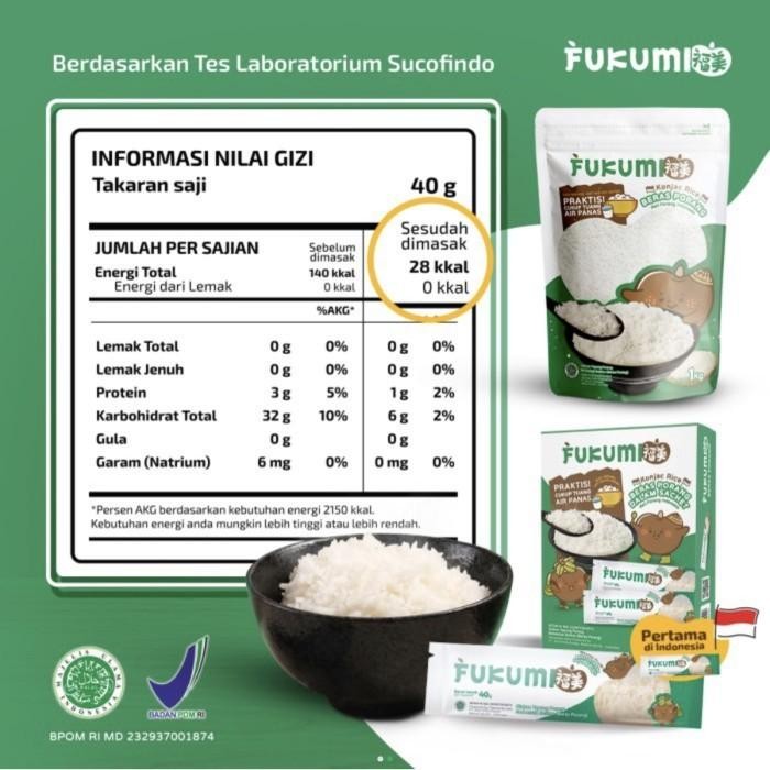 

Barang Terlaris Beras Porang Fukumi ORIGINAL 6 Box Free Gelas Ukur - Beras Diet Halal Ready