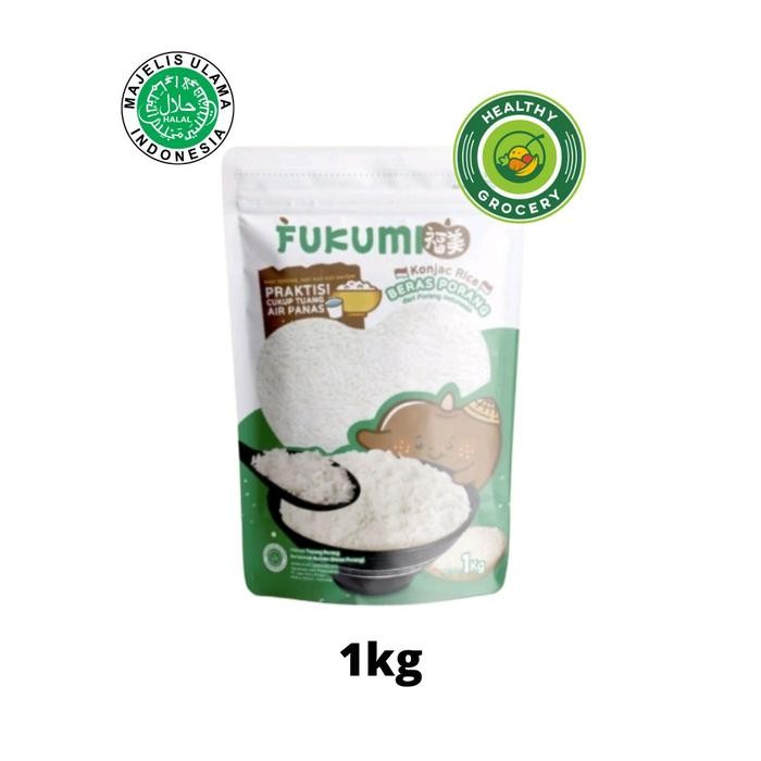 

Promo Terlaris Fukumi Beras Porang Konjac Rice Pouch 1Kg Ready