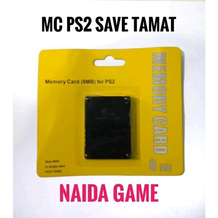 MC PS2 8MB SAVE TAMAT / MC SAVE TAMAT PS2