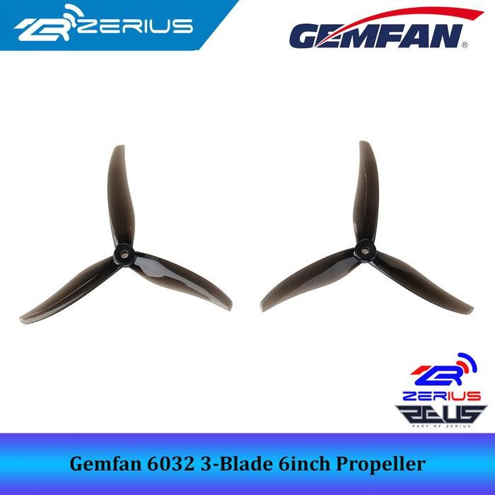 Gemfan Freestyle 6032 3-Blade 6Inch For Freestyle Fpv Drone Propeller
