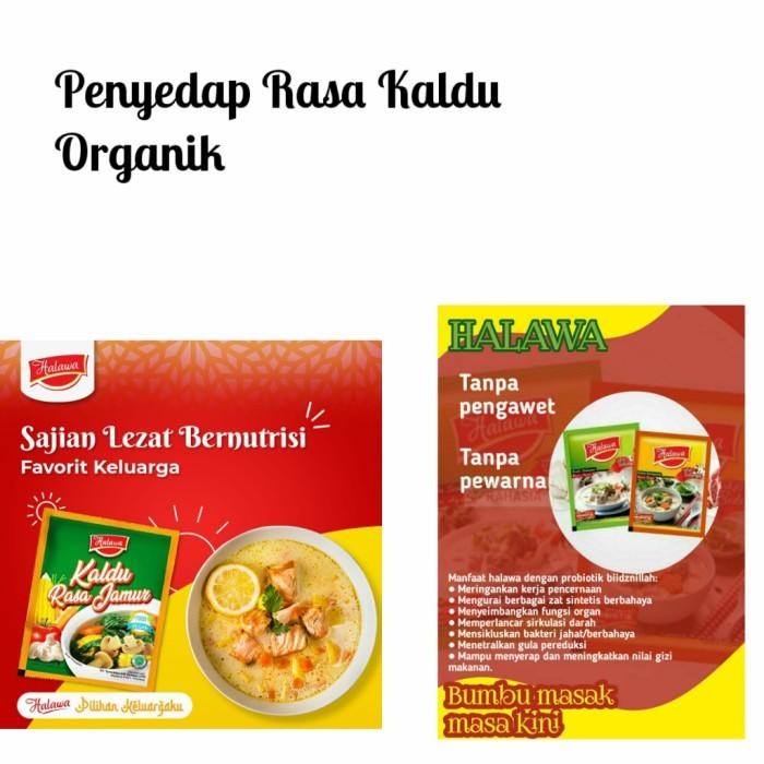 

(Allthebest) Halawa Kaldu Jamur Ayam Sapi Organik Bumbu Penyedap Rasa Halal BPOM