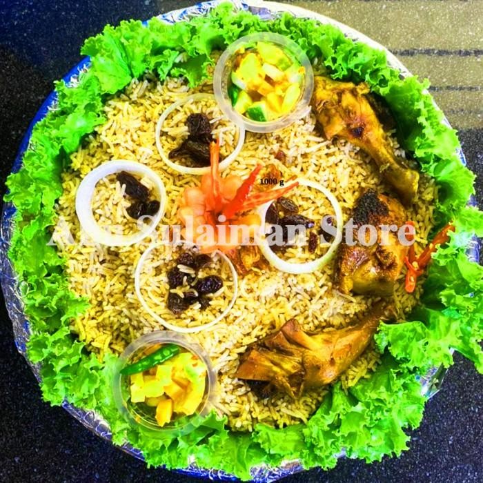 

(Allthebest) Beras Basmati & Bumbu Biryani Abu Sulaiman 1 KG Gratis Bombay & Kismis