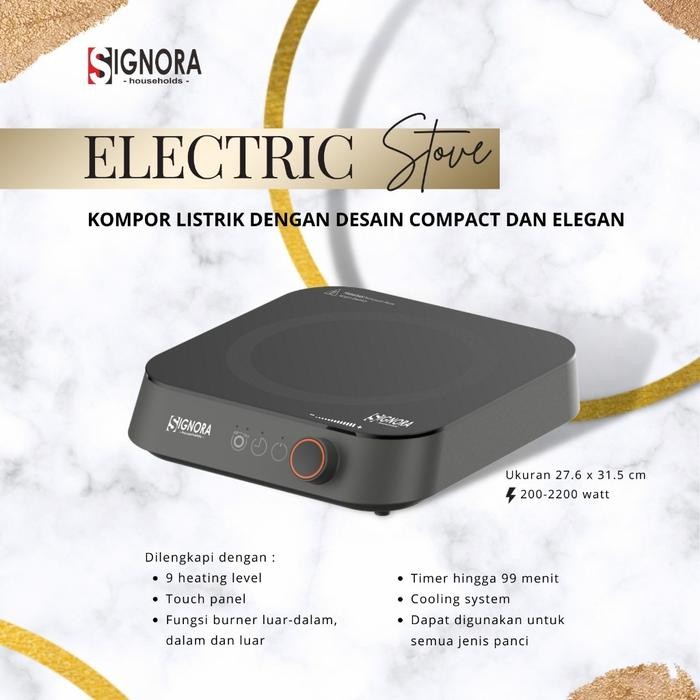 Kompor Listrik Signora/Electric Stove Signora/Kompor Signora/Kompor