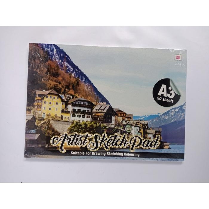 

ID SKETCH BOOK SKETCH PAD A3 50 LEMBAR BUKU GAMBAR TEBAL 50 LEMBAR