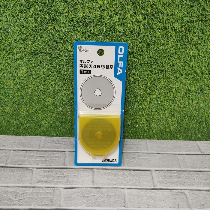 

ID REFILL ROTARY CUTTER 45MM RB45 SPARE BLADE RB45-1 (1PCS PACK) OLFA