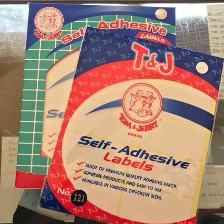 

ID LABEL TOM & JERRY 121, 103 SELF ADHESIVE LABELS