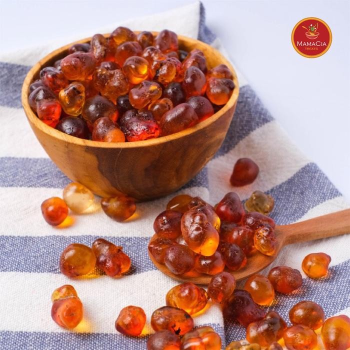 

ASLI Mamacia Treats Peach Gum Grade Super A+ Pearl Besar 125 - 500 Gram READY STOCK