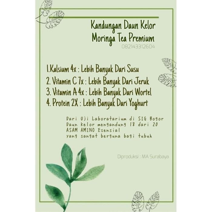 

JUAL TEH DAUN KELOR 1 KG PREMIUM 100% ORGANIC