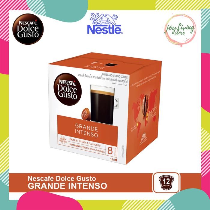 

CAPSULE NESCAFE DOLCE GUSTO GRANDE INTENSO BOX ORIGINAL NESTLE - KOPI KAPSUL GRANDE COFFEE