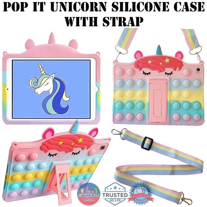 JTTOP" CASE POP IT RAINBOW & UNICORN + TALI APPLE IPAD MINI 1 2 3 4 5 6 IPAD 5 6 7 8 9 IPAD AIR 1 2