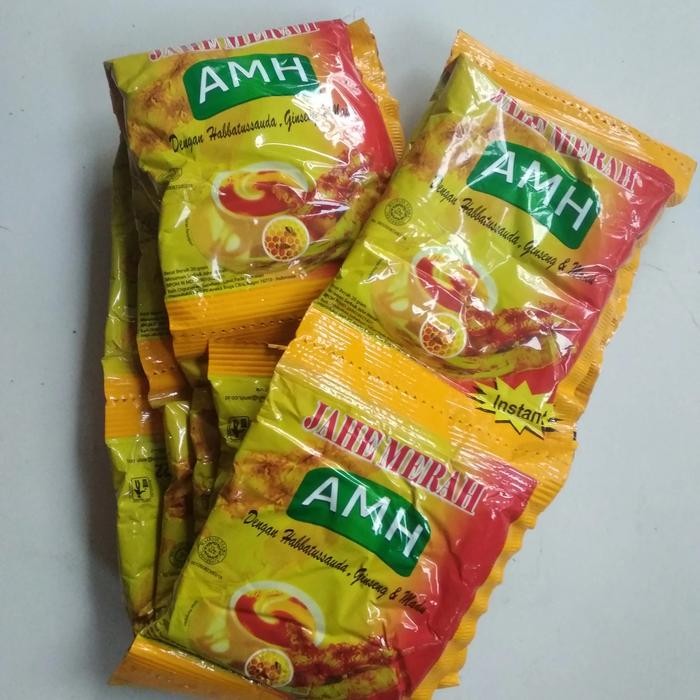 

JAHE MERAH AMH RENCENG MINUMAN KESEHATAN HERBAL HALAL