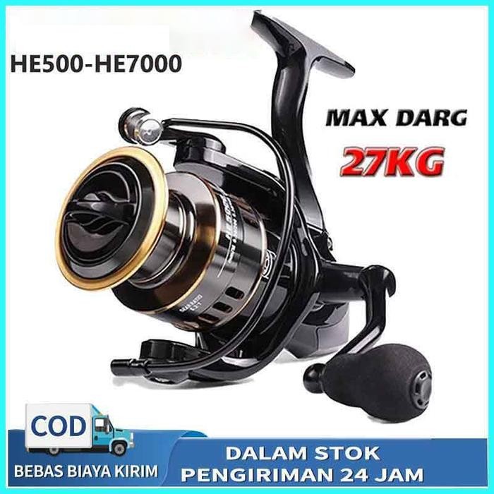 Kastking Berkley - He500-7000 Reel Rel Pancing Rell Kuat Reel Alat Pancing Cuci Gudang Reel Pancing