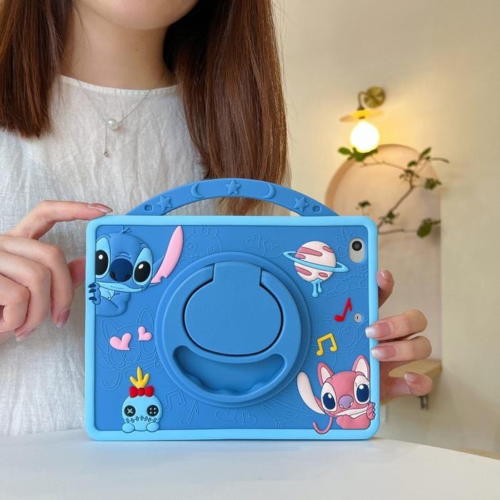 Promo Lenovo Xiaoxin Pad 11 Inch 2024 Silicone Softcase Motif Stitch Astronaut + Pen