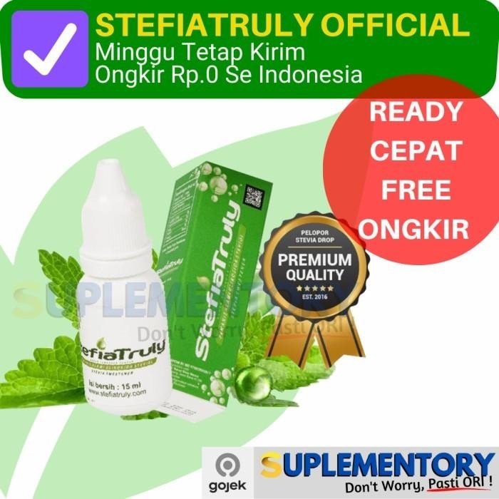 

(Allthebest) StefiaTruly Original Pemanis Alami Stevia 0 Kalori Stefia truly Asli