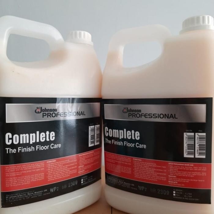 Laris Cairan Poles Vinyl New Complete Pengkilap Lantai 4 Liter
