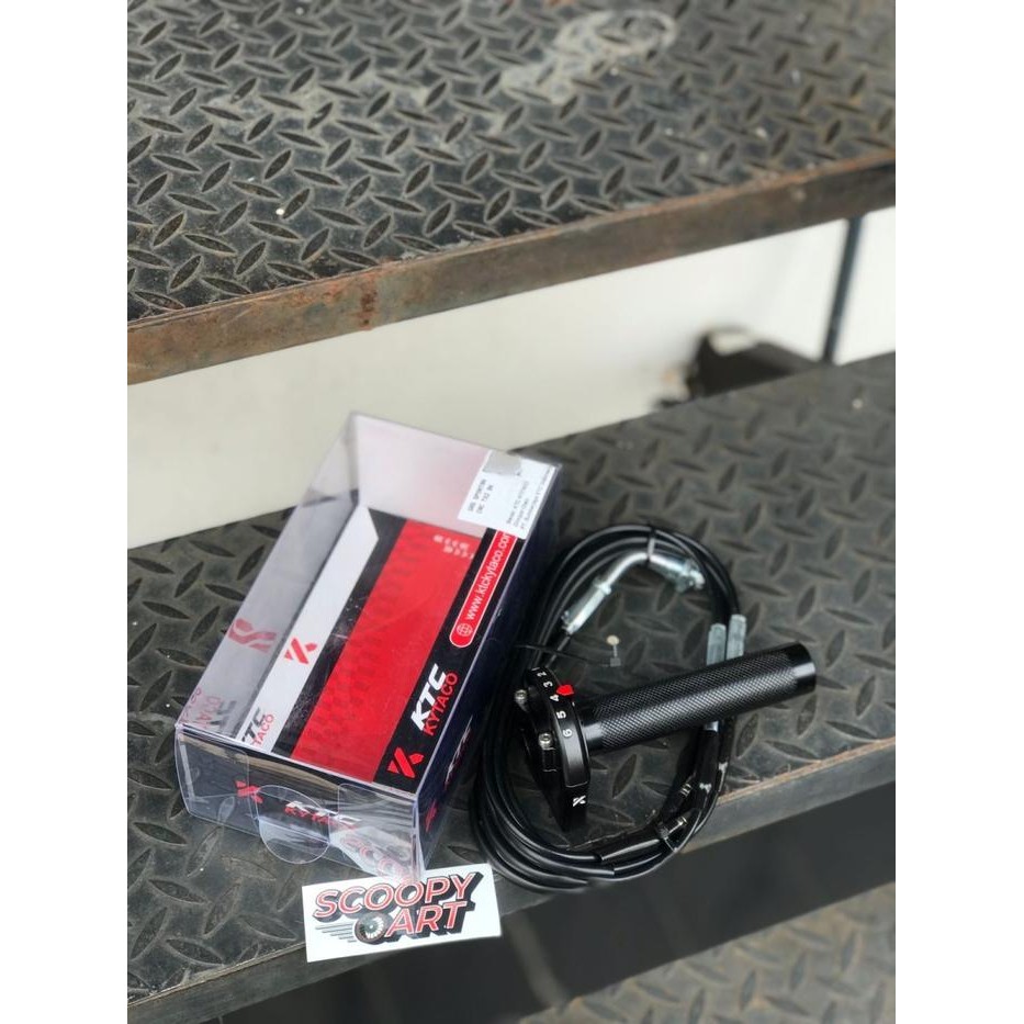 Gas Spontan KTC KYTACO 2 kabel UNIVERSAL Type Tx 02 Motorcycle
