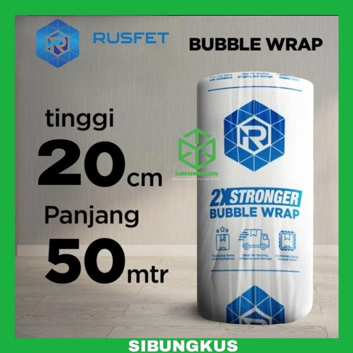 

BUBBLE WRAP ROLL BENING BUBLE WARP PUTIH TERMURAH TEBAL 20X50