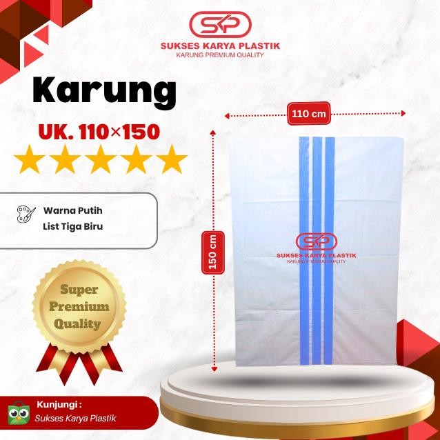 

Karung Plastik 110 X 150 cm Super Premium Lis 3 Biru Karung Plastik 110X150 MINIMAL ORDER 5